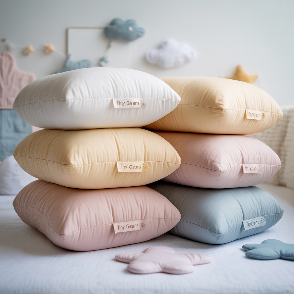 Tiny Gears Baby Pillows