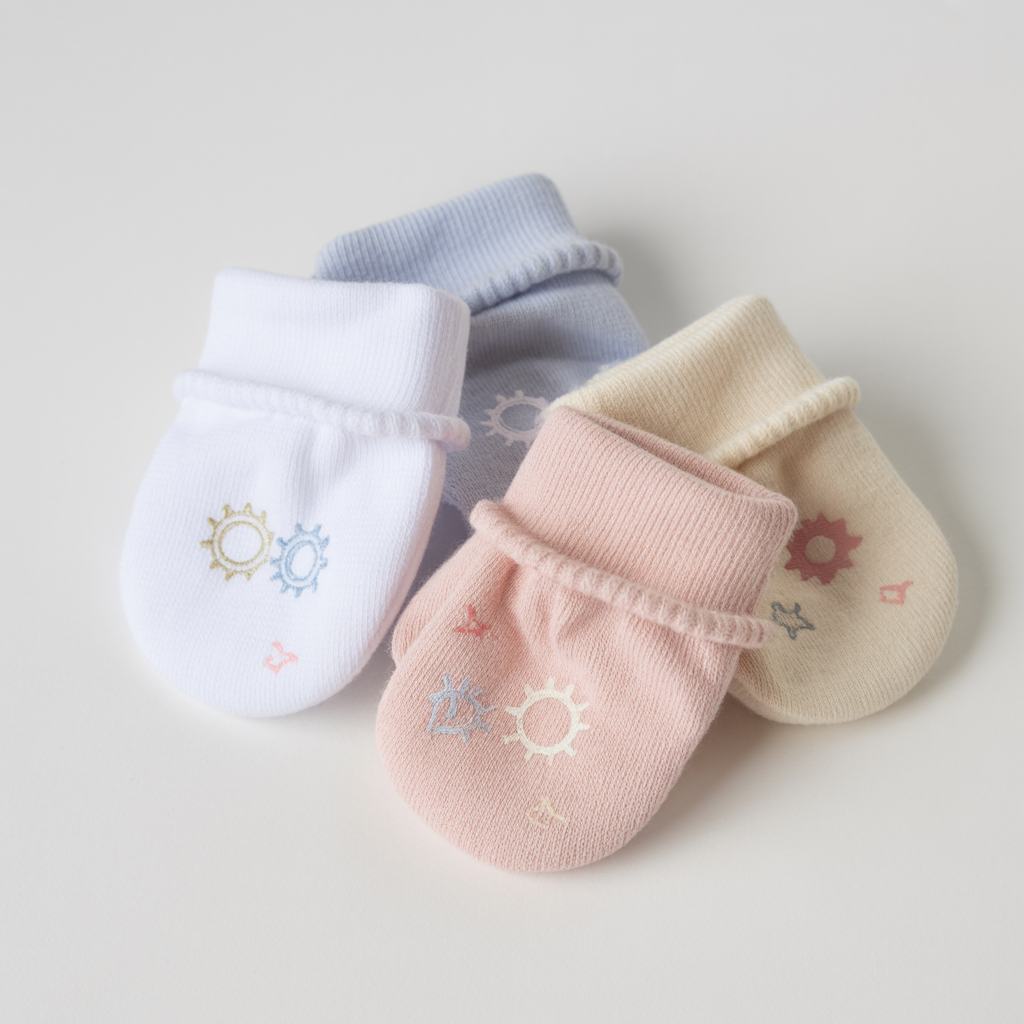 Tiny Gears Baby Mittens