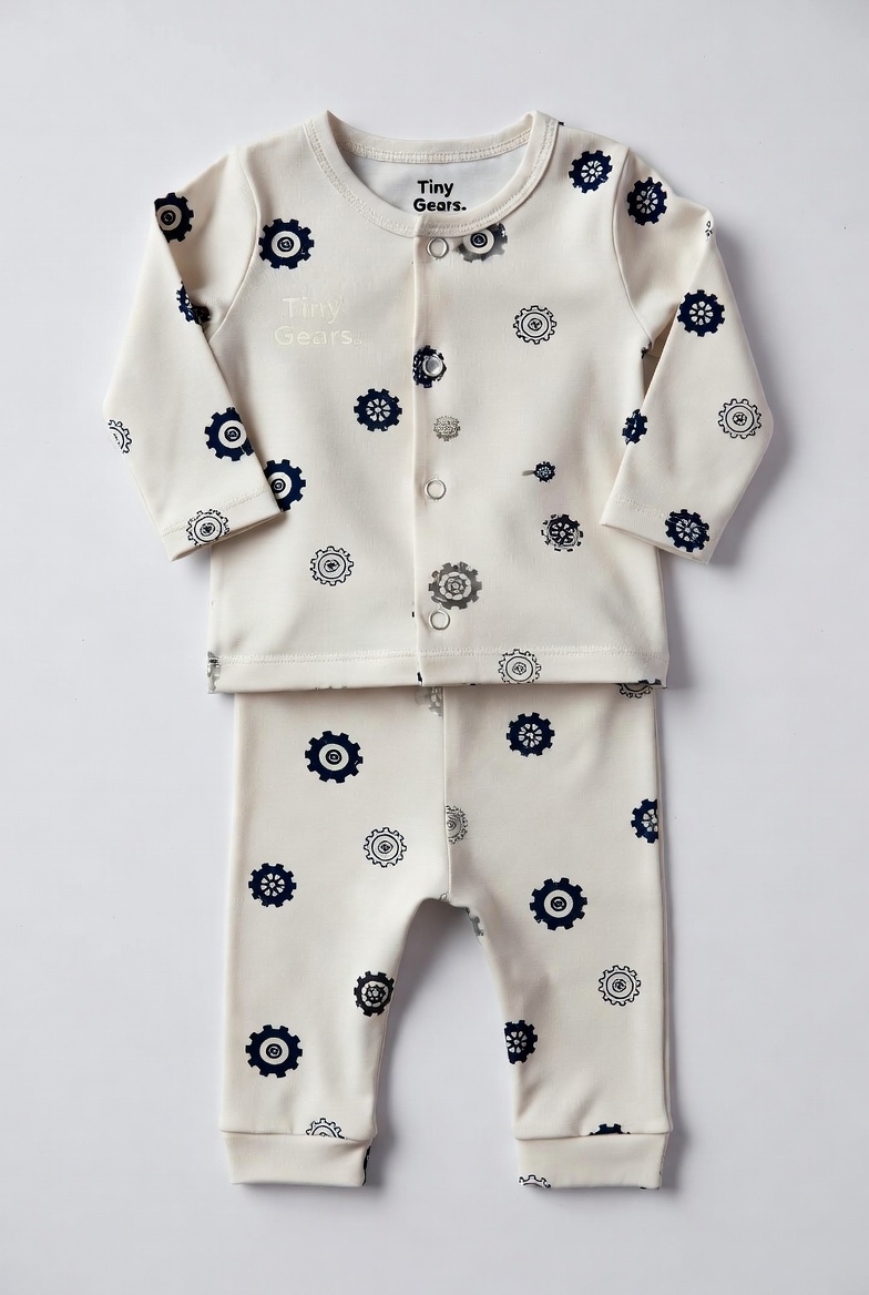 Tiny Gears Pajama Set 4